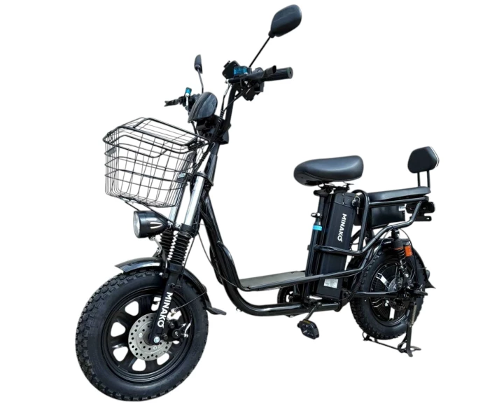 6944882623074443 Електрофетбайк Minako Monster PRO 1000W 60V 26Ah 16″ - Зображення 1